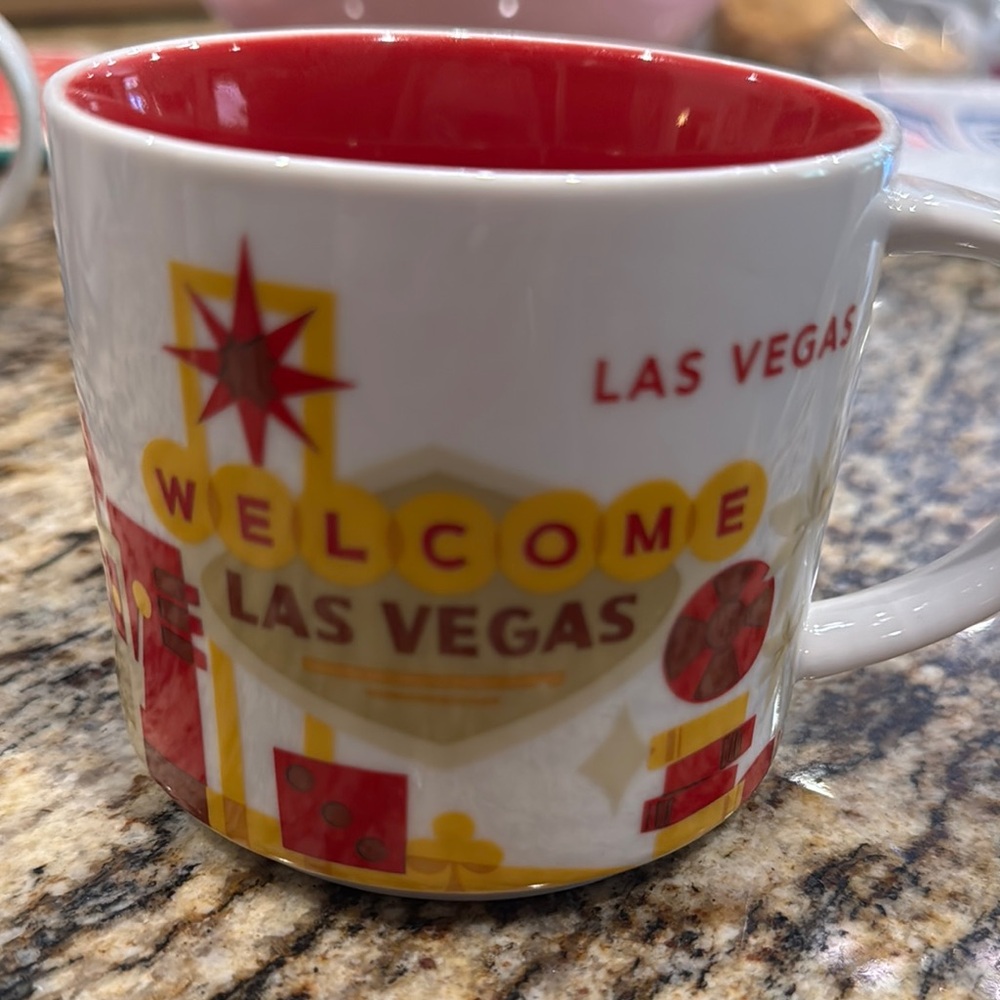 Starbucks Las Vegas Mug - Red and White